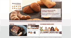 Desktop Screenshot of biscuitsgateaux.com